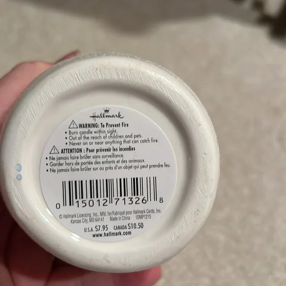 Bundle Hallmark Snowman Tealight burner & Red Glitter shelf standing sign EC - Picture 6 of 9